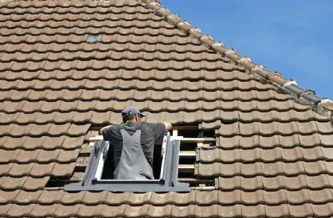 Pose de velux - Plessé